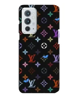 Чехол для OnePlus 9RT с картинкой «Цветная монограмма LV»