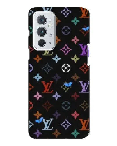 Чехол для OnePlus 9RT с картинкой «Цветная монограмма LV» Чехол для OnePlus 9RT с картинкой «Цветная монограмма LV»