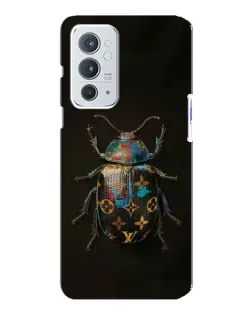 Чехол для OnePlus 9RT с картинкой «LV — мраморный принт»