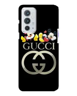 Чохол для OnePlus 9RT з картинкою «Gucci — герої Disney»