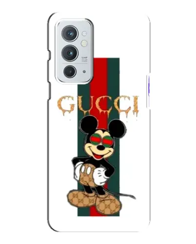 Чохол для OnePlus 9RT з картинкою «Міккі Маус Gucci — смуги» Чохол для OnePlus 9RT з картинкою «Міккі Маус Gucci — смуги»