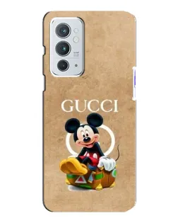 Чохол для OnePlus 9RT з картинкою «Міккі Маус Gucci — крафт»