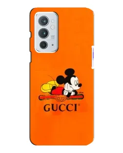 Чохол для OnePlus 9RT з картинкою «Міккі Маус Gucci — помаранч»