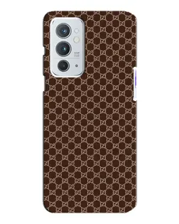 Чохол для OnePlus 9RT з картинкою «Gucci — шоколадна сітка»