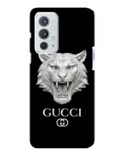 Чохол для OnePlus 9RT з картинкою «Gucci — срібний лев»