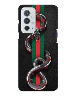 Чохол для OnePlus 9RT з картинкою «Gucci — змія на смузі»