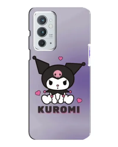 Чохол для OnePlus 9RT з картинкою «Kuromi — фіолетовий арт»