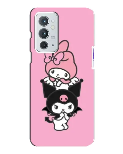 Чохол для OnePlus 9RT з картинкою «My Melody та Kuromi»