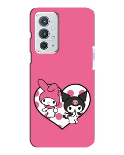 Чохол для OnePlus 9RT з картинкою «Kuromi та My Melody» Чохол для OnePlus 9RT з картинкою «Kuromi та My Melody»