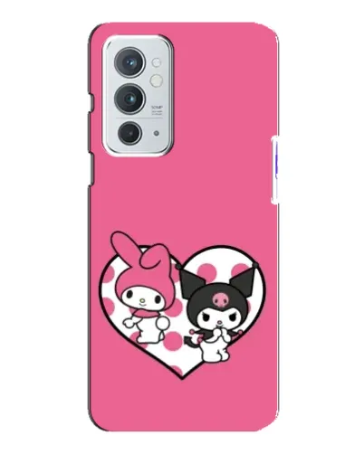 Чохол для OnePlus 9RT з картинкою «Kuromi та My Melody»