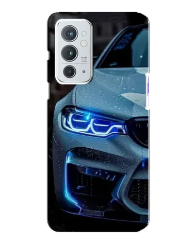 Чохол для OnePlus 9RT з картинкою «Погляд BMW з синіми фарами» Чохол для OnePlus 9RT з картинкою «Погляд BMW з синіми фарами»