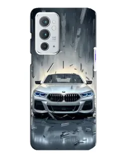 Чохол для OnePlus 9RT з картинкою «BMW у світлі фар»