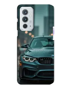 Чохол для OnePlus 9RT з картинкою «BMW у вогнях міста»
