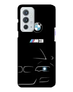 Чохол для OnePlus 9RT з картинкою «Мінімалістичний принт BMW M3»