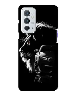 Чохол для OnePlus 9RT з картинкою «BMW та лев»