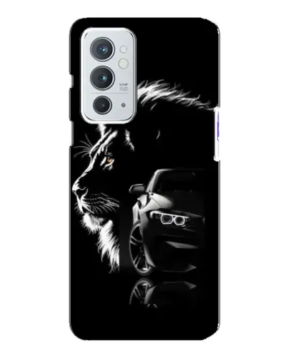 Чохол для OnePlus 9RT з картинкою «BMW та лев» Чохол для OnePlus 9RT з картинкою «BMW та лев»