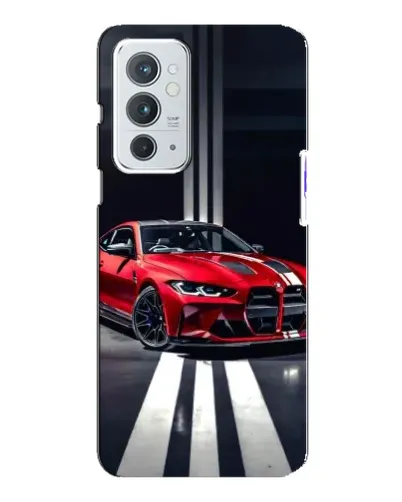 Чохол для OnePlus 9RT з картинкою «Червона BMW на дорозі» Чохол для OnePlus 9RT з картинкою «Червона BMW на дорозі»