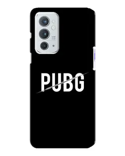 Чехол для OnePlus 9RT с картинкой «PUBG — белый логотип»