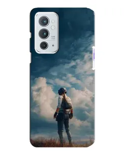 Чехол для OnePlus 9RT с картинкой «Герой PUBG на скале»