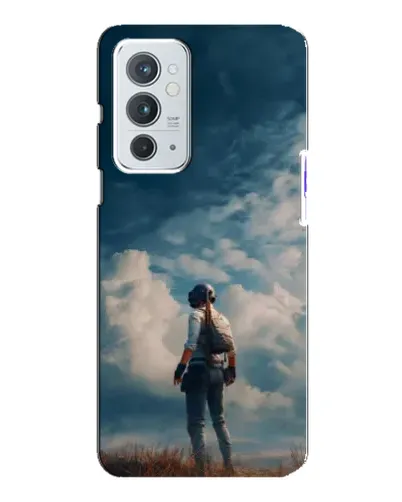 Чехол для OnePlus 9RT с картинкой «Герой PUBG на скале»