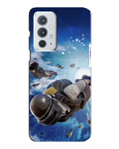 Чехол для OnePlus 9RT с картинкой «Десант PUBG — прыжок»