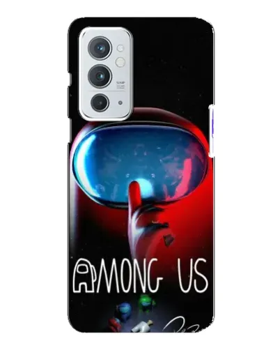 Чехол для OnePlus 9RT с картинкой «Красный импостер — макро» Чехол для OnePlus 9RT с картинкой «Красный импостер — макро»