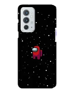 Чехол для OnePlus 9RT с картинкой «Красный Among Us»