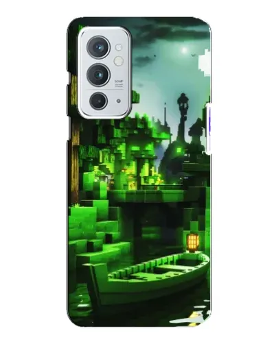 Чехол для OnePlus 9RT с картинкой «Minecraft лесной пейзаж»