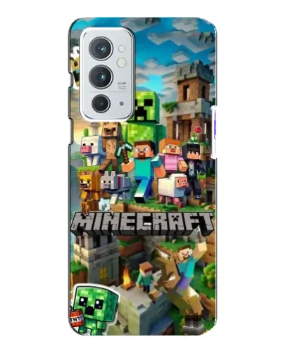 Чехол для OnePlus 9RT с картинкой «Замок Minecraft»