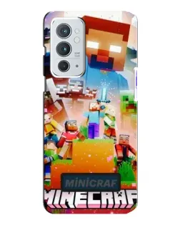 Чехол для OnePlus 9RT с картинкой «Minecraft герои игры»