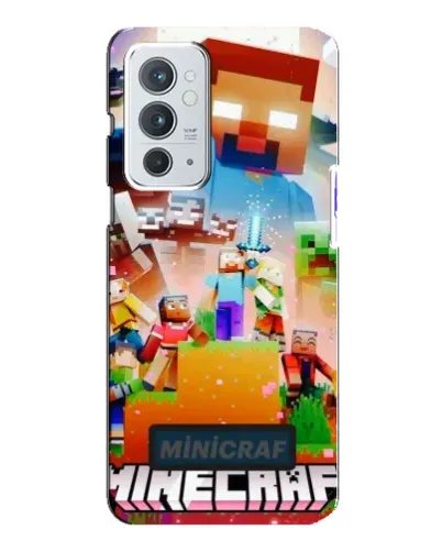 Чехол для OnePlus 9RT с картинкой «Minecraft герои игры»