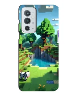 Чехол для OnePlus 9RT с картинкой «Minecraft летний день»