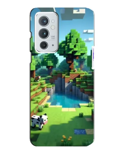 Чехол для OnePlus 9RT с картинкой «Minecraft летний день»