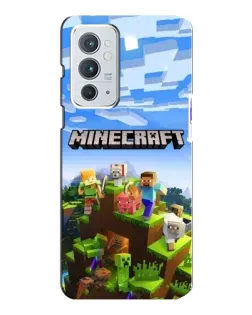 Чехол для OnePlus 9RT с картинкой «Minecraft классический мир»