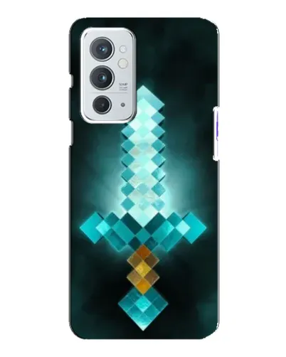 Чехол для OnePlus 9RT с картинкой «Алмазный меч неон»