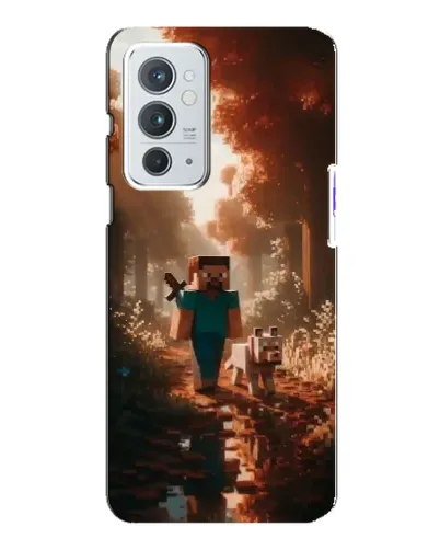 Чехол для OnePlus 9RT с картинкой «Стив в лесу»