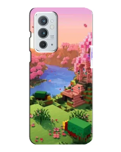 Чехол для OnePlus 9RT с картинкой «Розовое дерево Minecraft»