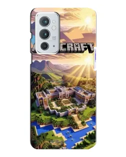 Чехол для OnePlus 9RT с картинкой «Minecraft панорама»