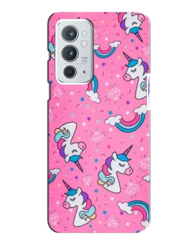 Чехол для OnePlus 9RT с картинкой «Unicorn паттерн розовый» Чехол для OnePlus 9RT с картинкой «Unicorn паттерн розовый»