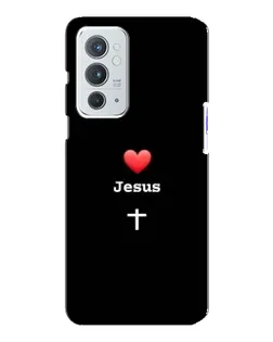 Чохол для OnePlus 9RT з картинкою «Серце - Jesus» Чохол для OnePlus 9RT з картинкою «Серце - Jesus»