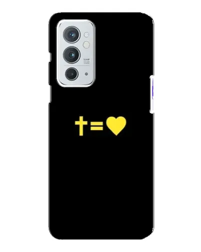 Чохол для OnePlus 9RT з картинкою «Серце та Хрест»