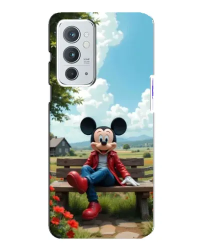 Чехол для OnePlus 9RT с картинкой «Микки на скамейке» Чехол для OnePlus 9RT с картинкой «Микки на скамейке»