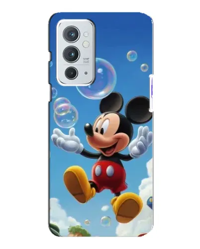 Чехол для OnePlus 9RT с картинкой «Mickey и мыльные пузыри» Чехол для OnePlus 9RT с картинкой «Mickey и мыльные пузыри»