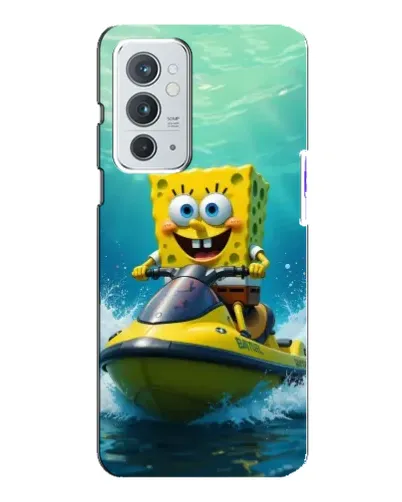 Чохол для OnePlus 9RT з картинкою «Спанч Боб на гідроциклі» Чохол для OnePlus 9RT з картинкою «Спанч Боб на гідроциклі»