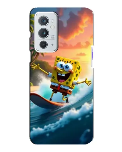 Чохол для OnePlus 9RT з картинкою «Губка Боб серфінгіст» Чохол для OnePlus 9RT з картинкою «Губка Боб серфінгіст»