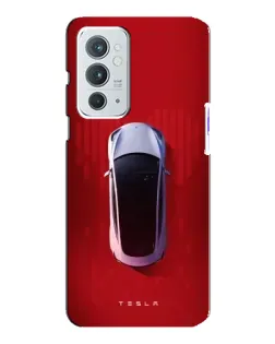 Чохол для OnePlus 9RT з картинкою «Tesla Top View»