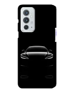 Чохол для OnePlus 9RT з картинкою «Силует Tesla Night»