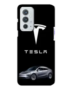 Чохол для OnePlus 9RT з картинкою «Tesla Model Y»