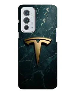 Чохол для OnePlus 9RT з картинкою «Мармурова Tesla Gold»