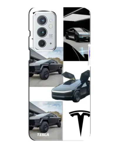 Чохол для OnePlus 9RT з картинкою «Колаж Cybertruck Tesla»
